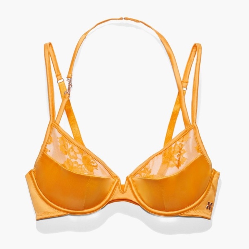 Savage X Fenty Strap Up Lace Plunge Bra